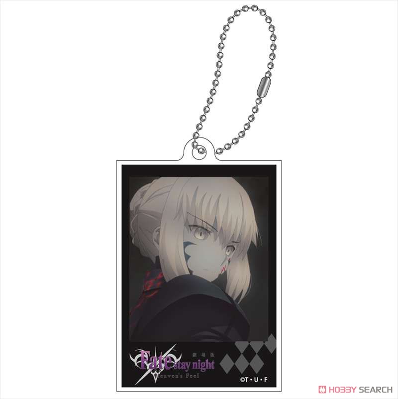 Fate/stay night: Heaven`s Feel Die-cut Acrylic Ball Chain Vol.3 Saber (Anime Toy) Item picture1
