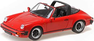 ポルシェ 911 カレラ タルガ 1983 レッド (ミニカー)