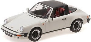 ポルシェ 911 カレラ タルガ 1983 ホワイト (ミニカー)
