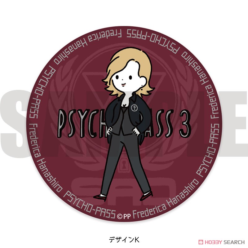 「PSYCHO-PASS サイコパス 3」 3WAY缶バッジ PlayP-K 花城フレデリカ (キャラクターグッズ) 商品画像1