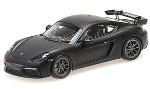 ポルシェ 718 ケイマン GT4 クラブスポーツ 2020 マットブラック (ミニカー)