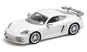 ポルシェ 718 ケイマン GT4 クラブスポーツ 2020 ホワイト (ミニカー)