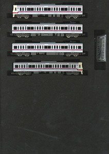 Keio Series 8000 (Large Scale Modified Car / 8011 Formation / White Light) Standard Four Car Formation Set (w/Motor) (Basic 4-Car Set) (Pre-colored Completed) (Model Train)