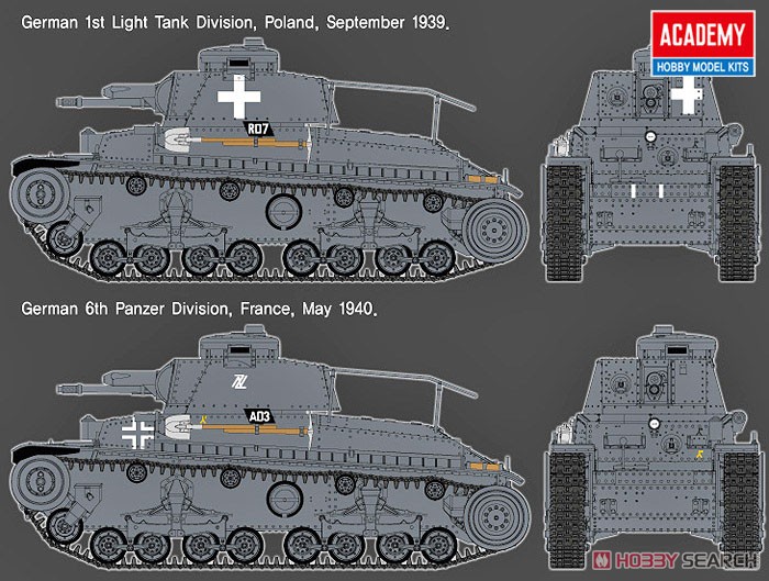 35(t) 指揮戦車 (プラモデル) 塗装1