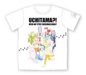 Uchitama?! Have You Seen My Tama? Full Graphic T-Shirt (Anime Toy)