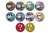 Ace of Diamond act II Big Favorite Can Badge Collection (Set of 10) (Anime Toy) Item picture1
