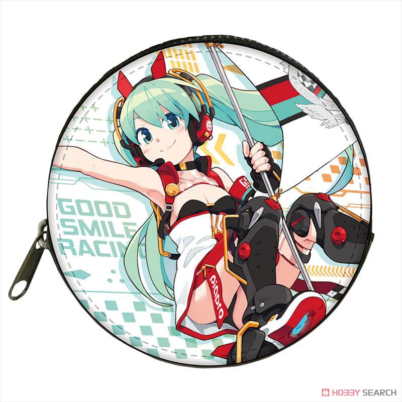 Racing Miku 2020 Ver. Round Coin Purse (Anime Toy) Item picture1