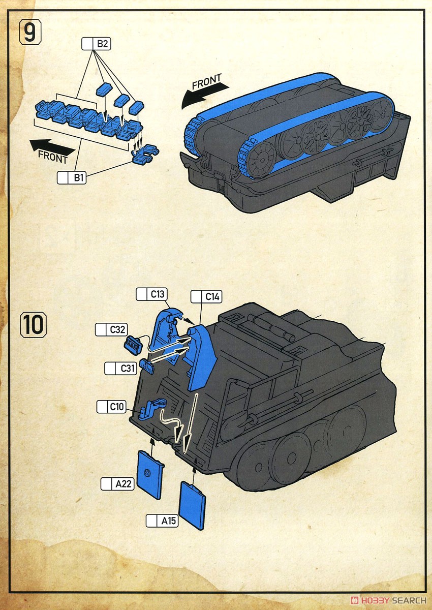 Sd.Kfz.2 クライネス・ケッテンクラート (プラモデル) 設計図5