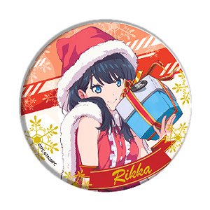 缶バッジ 「SSSS.GRIDMAN」 07 宝多六花 クリスマスver. (キャラクターグッズ)