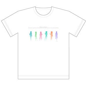 [Rascal Does Not Dream of Bunny Girl Senpai] Full Color T-Shirt (Silhouette) L Size (Anime Toy)