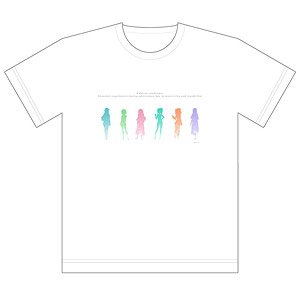 [Rascal Does Not Dream of Bunny Girl Senpai] Full Color T-Shirt (Silhouette) XL Size (Anime Toy)