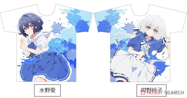 [ゾンビランドサガ] フルグラフィックTシャツ (紺野純子/セーラー) Lサイズ (キャラクターグッズ) その他の画像1