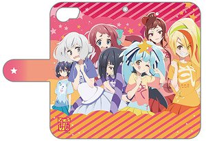 [ゾンビランドサガ] 手帳型スマホケース (フランシュシュ/Tシャツアイドル) iPhone6&7&8兼用 (キャラクターグッズ)