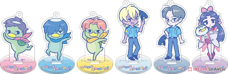 Sarazanmai Acrylic Stand Collection (Set of 6) (Anime Toy) Item picture7