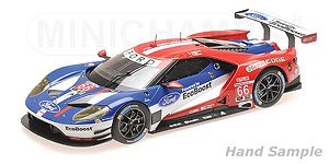 フォード GT `CHIP GANASSI RACING USA` HAND/MULLER/BOURDAIS #66 GTLM 24H デイトナ 2017 ウィナーズ (ミニカー)