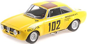 アルファ ロメオ GTA 1300 `MONZEGLIO SQUADRA CORSE` ZANETTI/RUSPA #102 タルガ フローリオ 1971 (ミニカー)