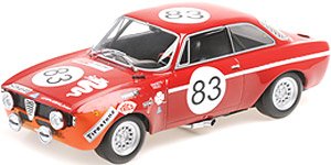 アルファ ロメオ GTA 1300 ジュニア `AUTODELTA` FACETTI/TRUCI #83 スパ 24H 1972 (ミニカー)