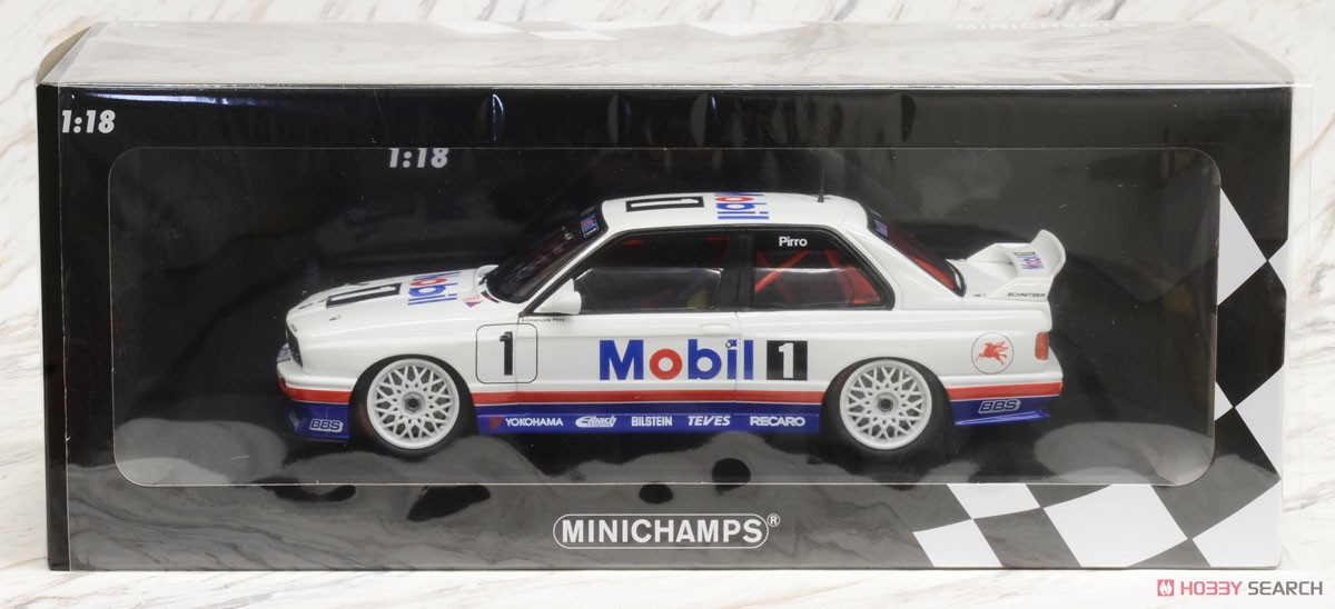 BMW M3 `BMW M-TEAM SCHNITZER` EMANUELLE PIRRO #1 マカオ ギア レース 1992 ウィナー (ミニカー) パッケージ1