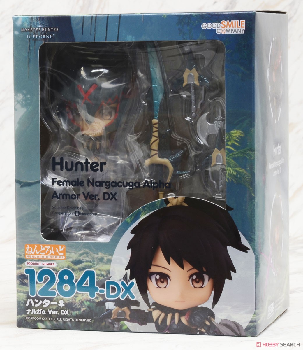 Nendoroid Hunter: Female Nargacuga Alpha Armor Ver. DX (PVC Figure) Package1