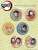 Demon Slayer: Kimetsu no Yaiba Trading Hologram Can Badge Birthday Flower Ver. (Set of 6) (Anime Toy) Other picture1