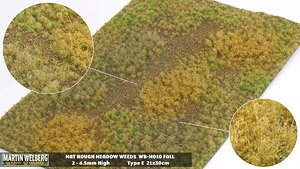 Mat Rough Meadow Weeds 4.5mm High Fall (Plastic model)
