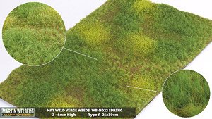 マットタイプ (原野) 全高6mm 春 パウダー付き (プラモデル)