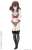 Gingham Check Brassiere & Shorts Set (Black) (Fashion Doll) Other picture1