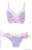 Gingham Check Brassiere & Shorts Set (Lavender) (Fashion Doll) Item picture1