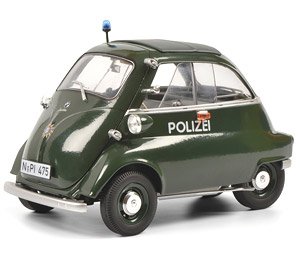 BMW Isetta Export Police Car Green (Diecast Car)