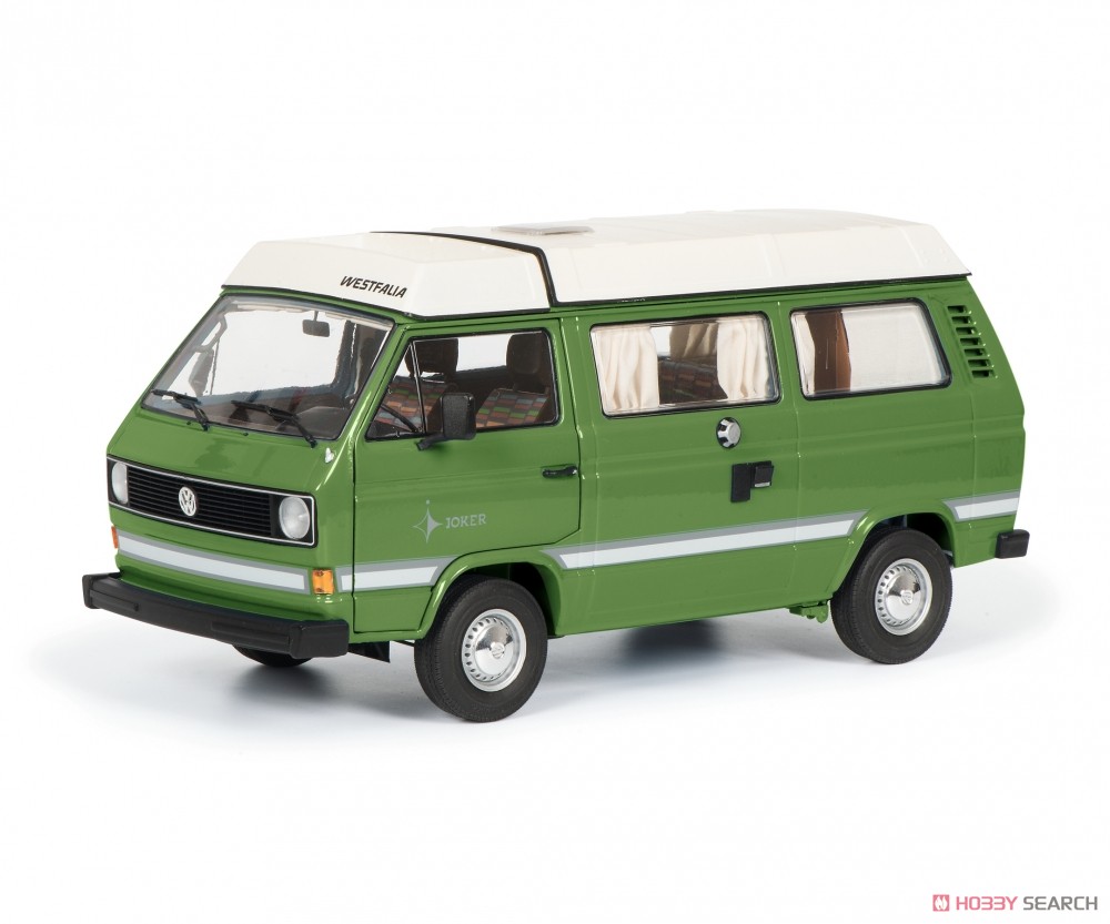 VW T3a `Westfalia Joker` キャンパー 折り畳み式ルーフ グリーン (ミニカー) 商品画像1