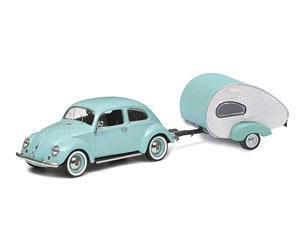 VW Beetle w/Trailer (Diecast Car)