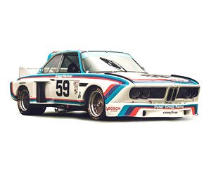 BMW CSL 3.5 #59 (ミニカー)