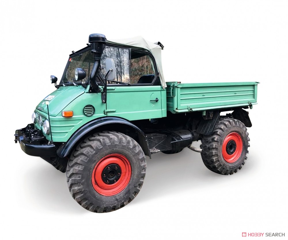 ウニモグ 406 カブリオ グリーン (ミニカー) その他の画像1
