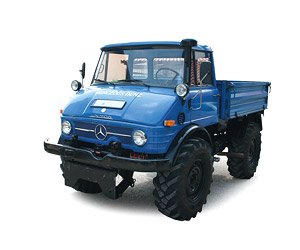 ウニモグ 406 ブルー (ミニカー)