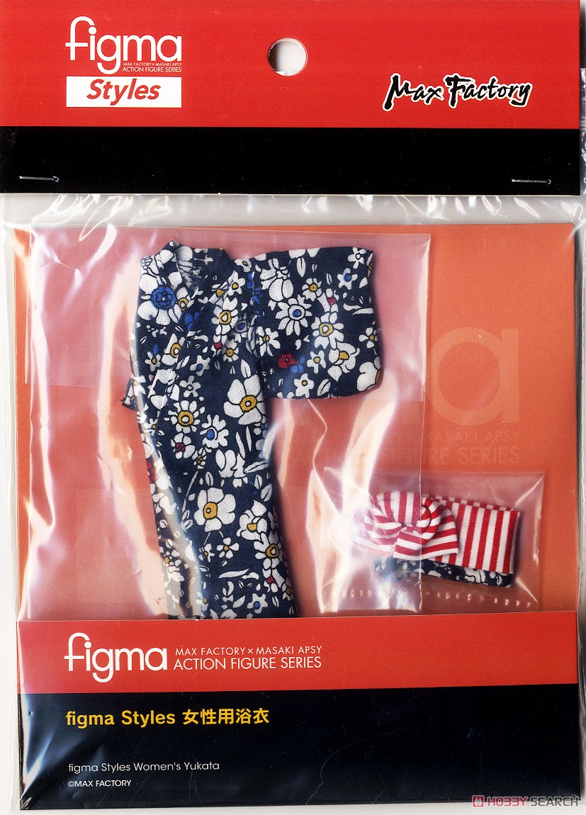 figma Styles Women`s Yukata (PVC Figure) Package1