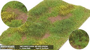 Mat Forest Floor 12mm High Spring (Plastic model)
