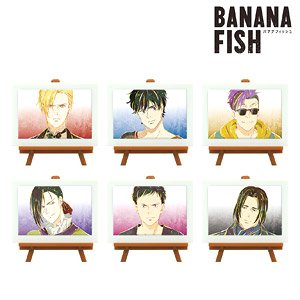 Banana Fish Trading Ani-Art Mini Art Frame (Set of 6) (Anime Toy)
