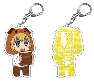 Attack on Titan Animarukko Acrylic Key Ring Season 3 Ver. Armin (Anime Toy)