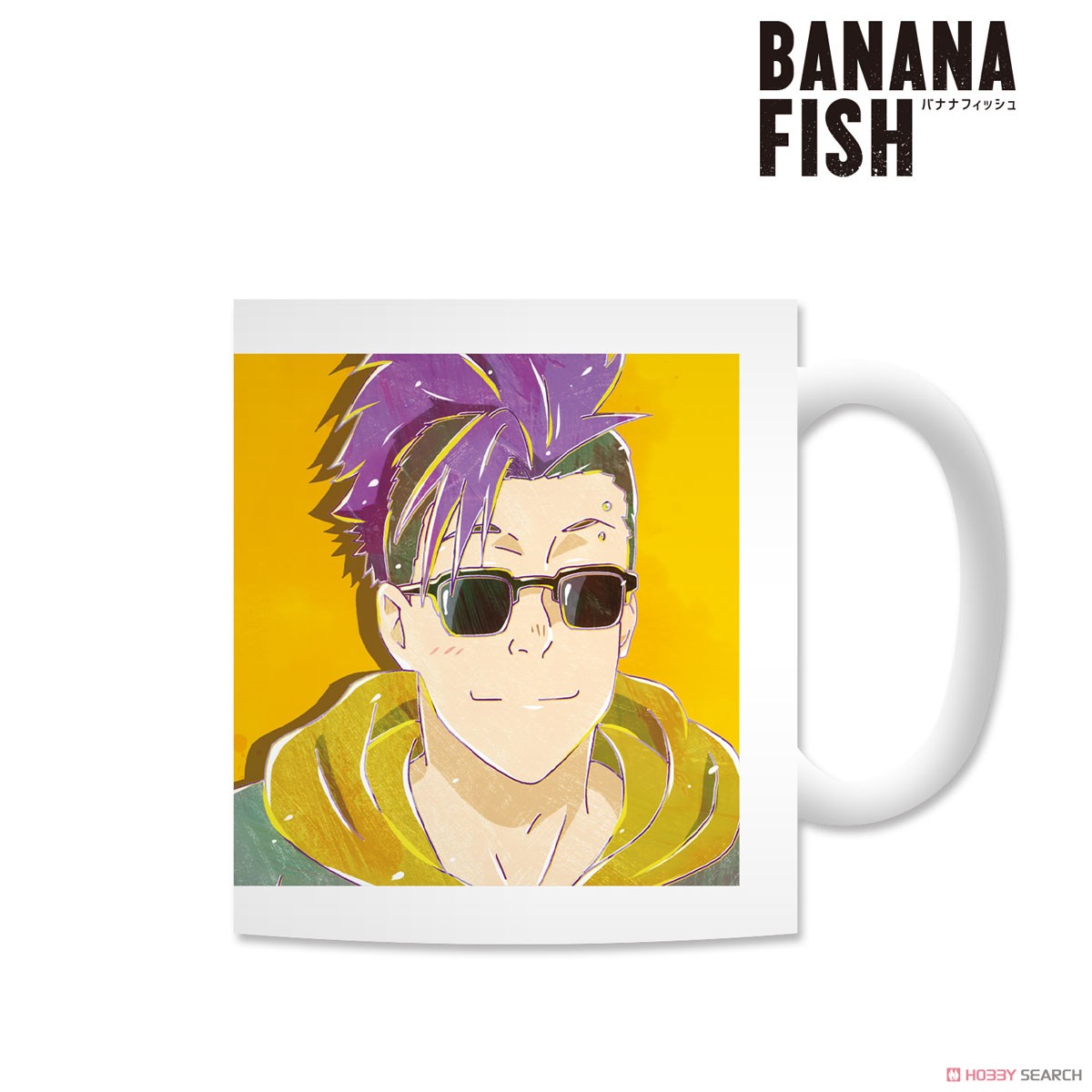 Banana Fish Shorter Wong Ani-Art Mug Cup (Anime Toy) Item picture1
