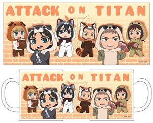 Attack on Titan Animarukko Mug Cup 104th Training Corps (Anime Toy)
