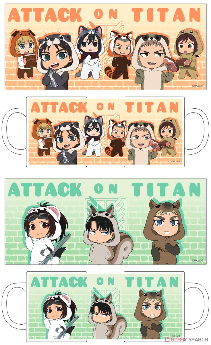 Attack on Titan Animarukko Mug Cup 104th Training Corps (Anime Toy) Other picture1
