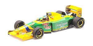 ベネトン フォード B193 ミハエル・シューマッハー カナダGP 1993 2位入賞 (ミニカー)