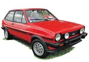 フォード フィエスタ XR2 1981 レッド (ミニカー)