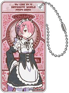 Re:Zero -Starting Life in Another World- Art Nouveau Series Domiterior Key Chain Vol.2 Ram (Anime Toy)