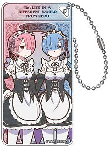 Re:Zero -Starting Life in Another World- Art Nouveau Series Domiterior Key Chain Vol.2 Ram & Rem (Anime Toy)