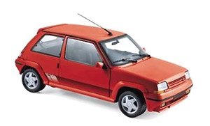 Renault Super 5 GT Turbo 1989 Red (Diecast Car)