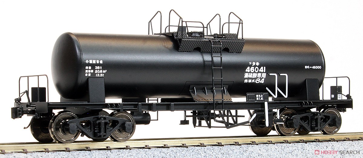 1/80(HO) Type TAKI46000 Sulfuric Acid Tanker (Fuji Heavy Industries Type) Kit (Unassembled Kit) (Model Train) Item picture1