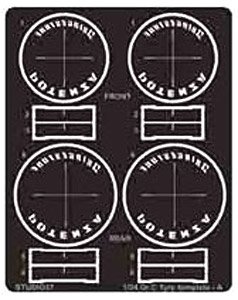 Gr.C-car Tyre Template-A (Accessory)
