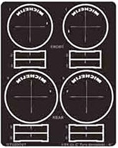 Gr.C-car Tyre Template-E (Accessory)