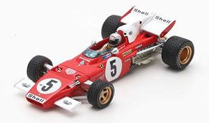 Ferrari 312 B2 No.5 4th German GP 1971 Mario Andretti (Diecast Car)